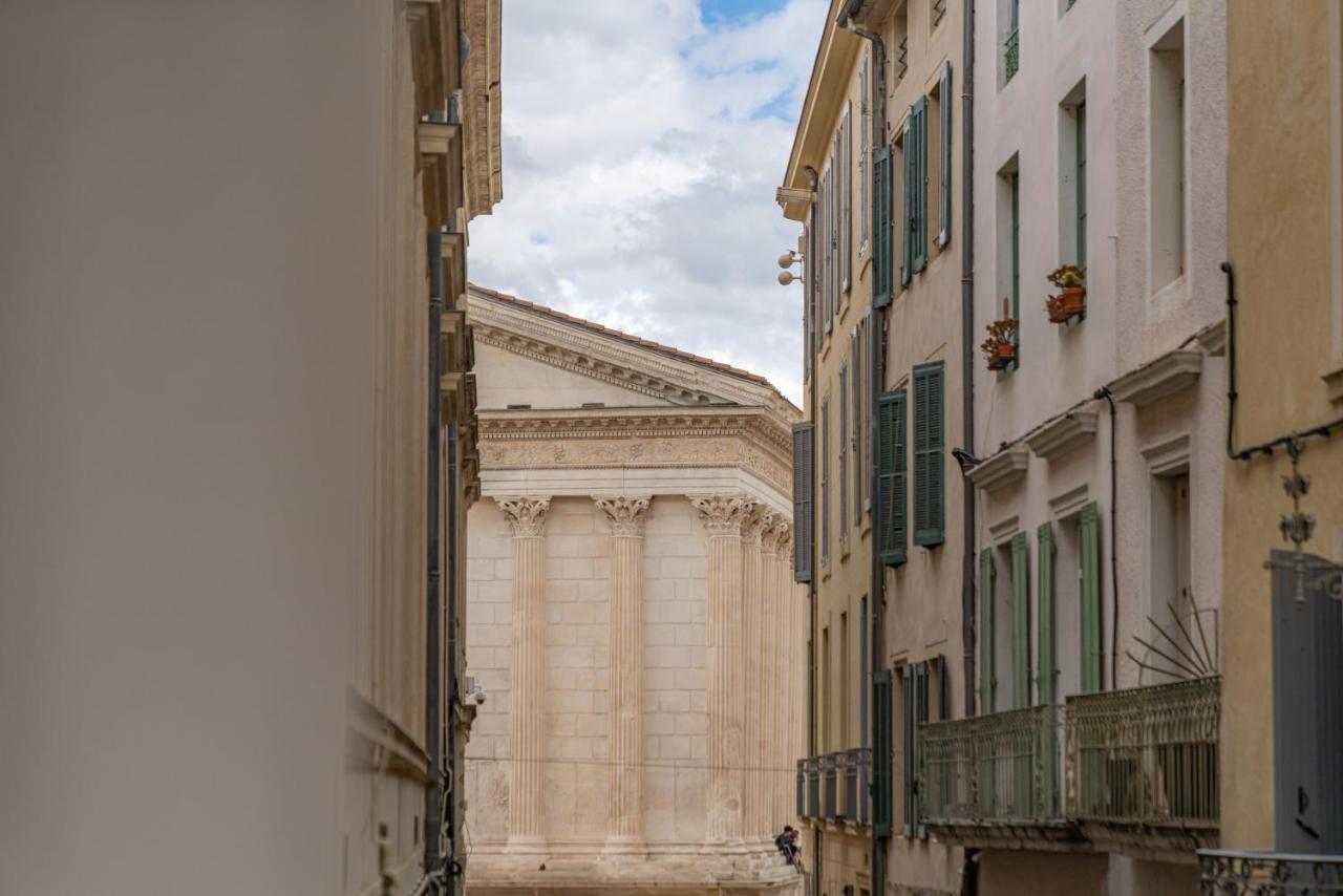 L'Elegance De La Pierre Au Pied De La Maison Carree - Une Nuit A Nîmes Exterior foto